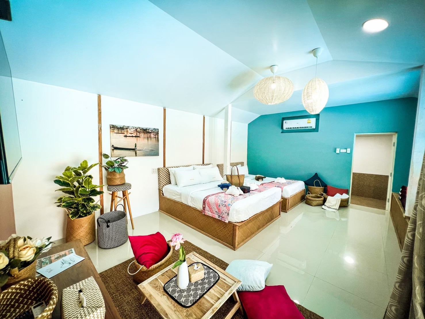 Triple Room with Pool View